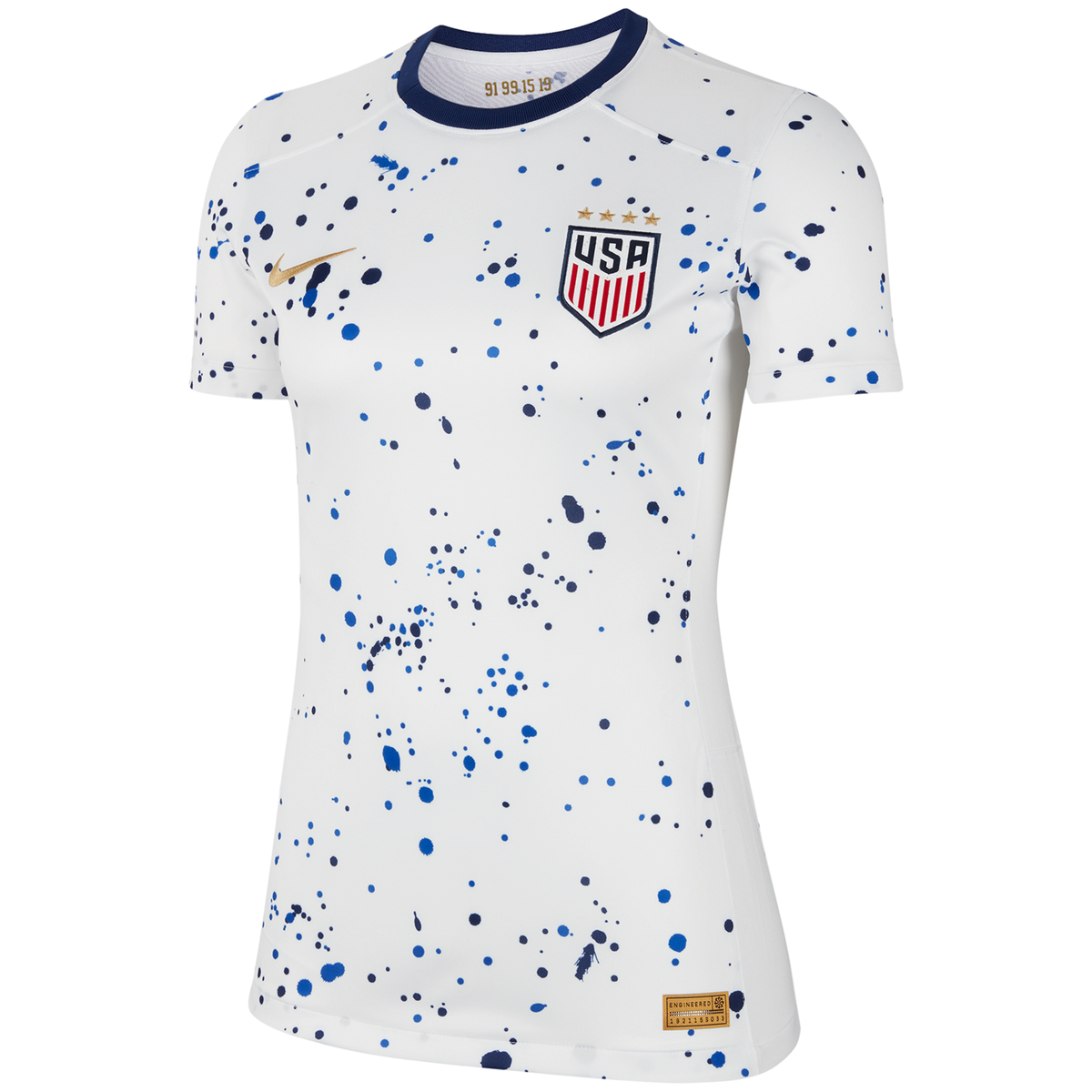 Nike USA 2023-24 Women's Home USWNT 4-Star Stadium Jersey – TUDN