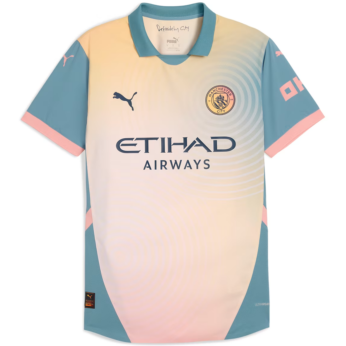 Puma Manchester City 2024-25 Men's 4th Authentic Match Jersey Puma Manchester City 2024-25 Men's 4th Authentic Match Jersey