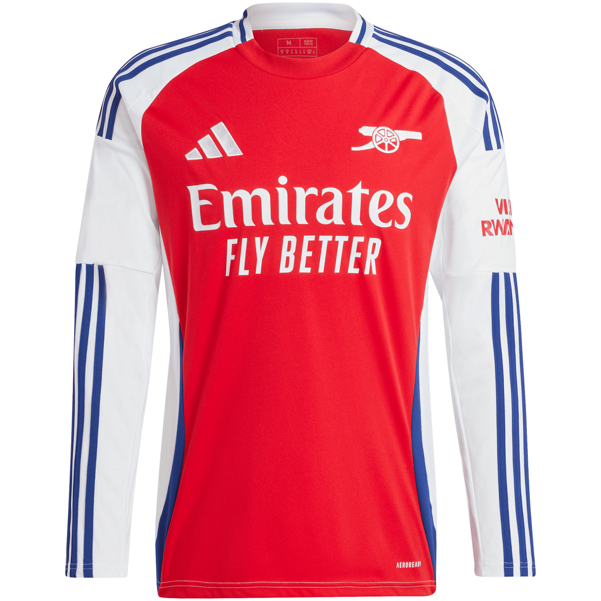 adidas Arsenal 2024-25 Men's Long Sleeve Home Stadium Jersey