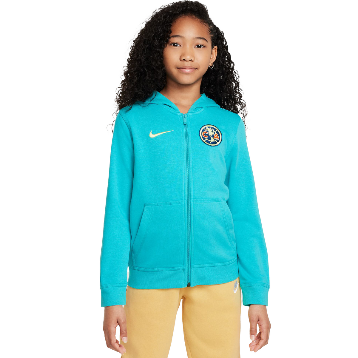 ◯YOUNG AMERICA Nike Club America Youth Club Full Zip Hoodie – TUDN Fan Shop