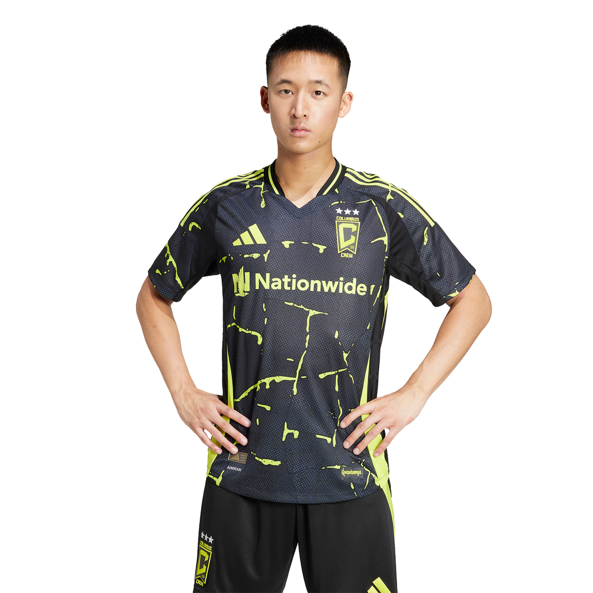 adidas Columbus Crew 2025-26 Men's Away Authentic Match Jersey