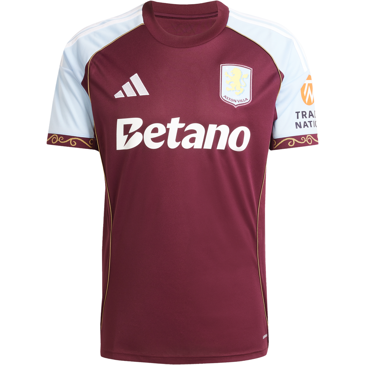 adidas Aston Villa 2025-26 Men's Home Stadium Jersey – TUDN Fan Shop