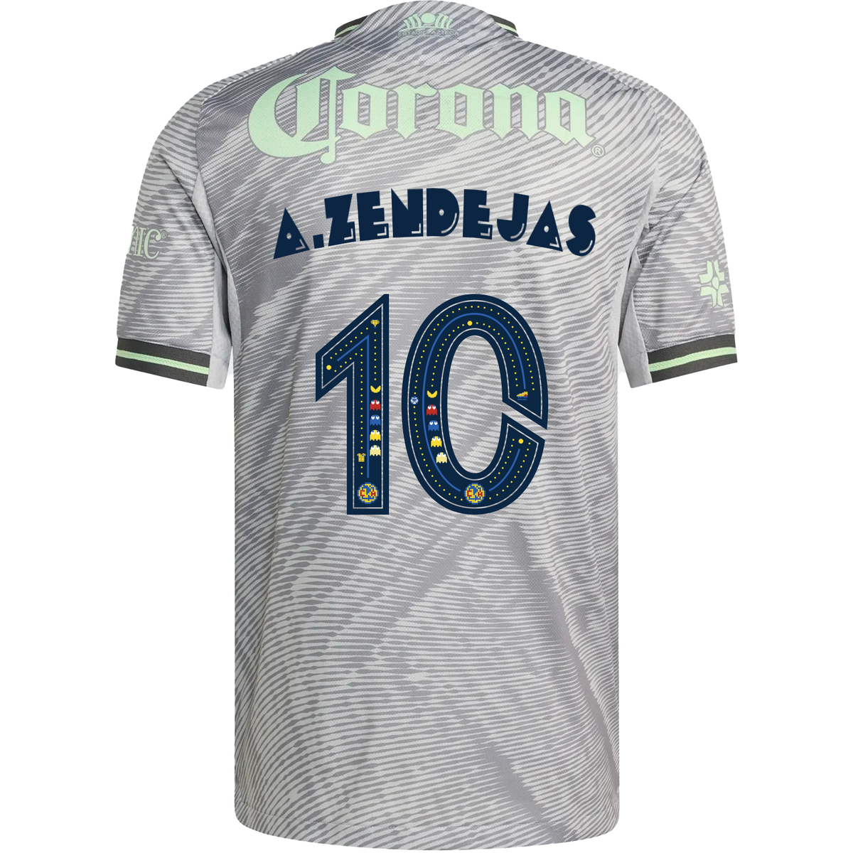 adidas Club América 2025-26 Zendejas 3rd Authentic Jersey (Pac-Man