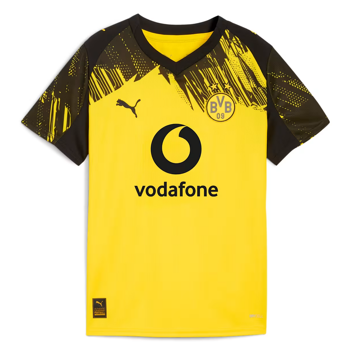 新品タグ付きPuma Borussia Dortmund サッカーユニフォーム Puma Borussia Dortmund 2025-26 Youth Home Stadium Jersey – TUDN