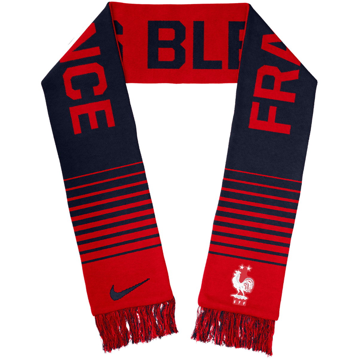 Nike France National Team Verbiage Scarf – TUDN Fan Shop Nike France National Team Verbiage Scarf – TUDN Fan Shop