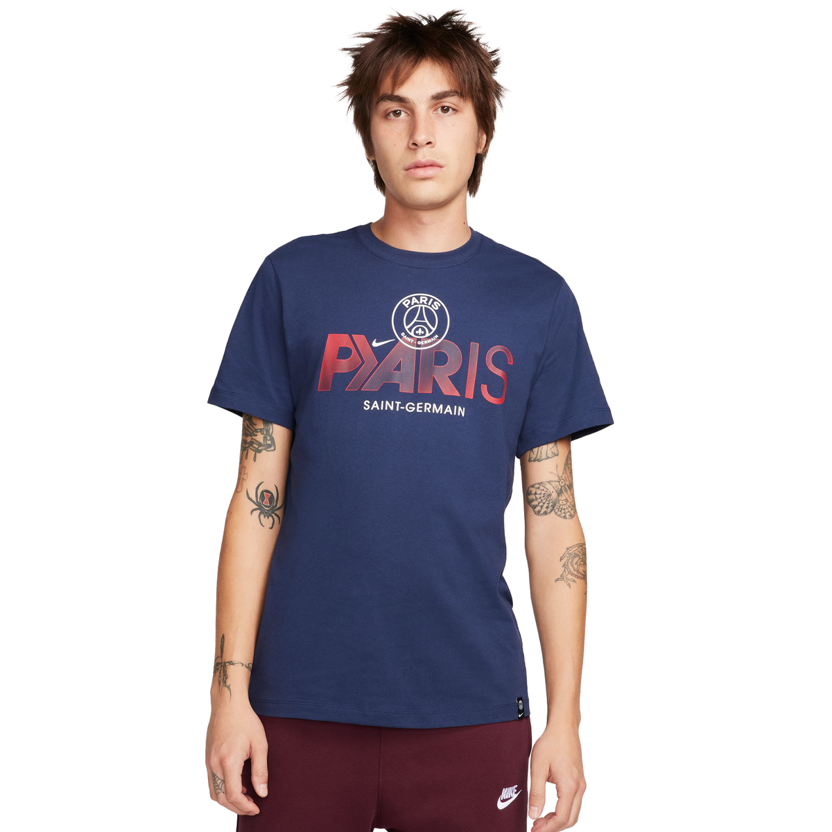 ★ Nike★ Paris Saint-Germain Nike Football T-Shirt M Midni Paris Saint-Germain Core Men's Nike Soccer T-Shirt. Nike.com