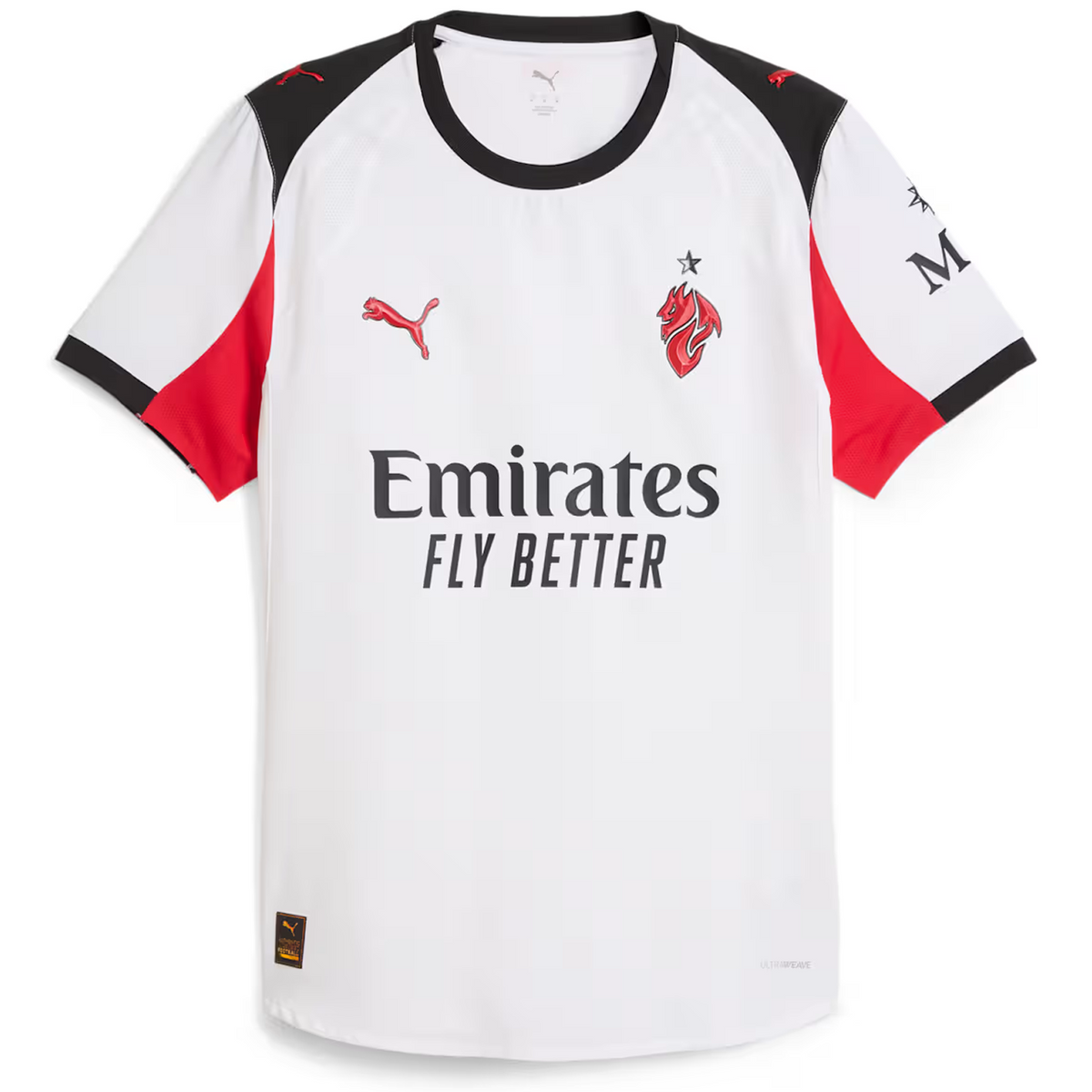 Puma AC Milan 2025-26 Men's Away Authentic Match Jersey – TUDN Fan