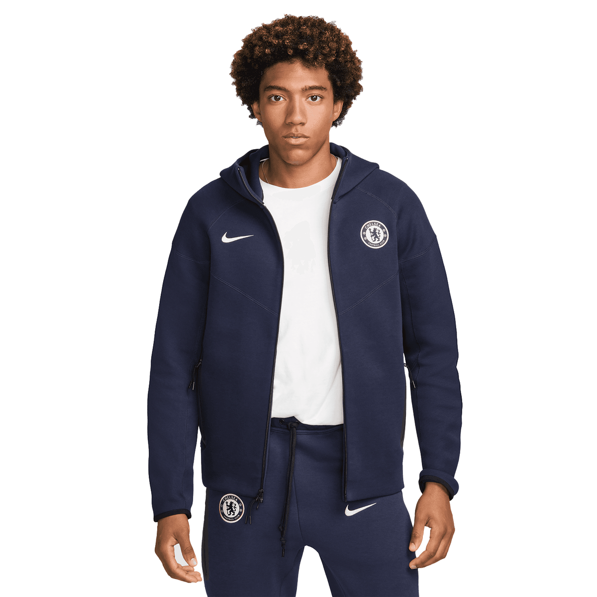Nike Chelsea FC Men's Tech Fleece Full-Zip Hoodie – TUDN Fan Shop