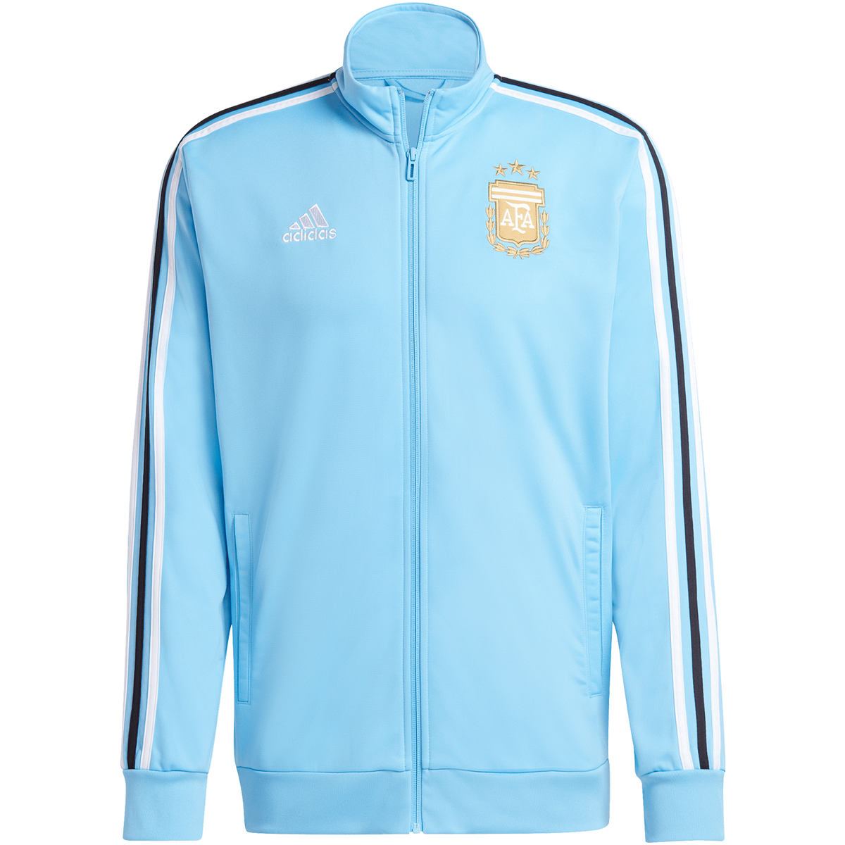 adidas Argentina Men s Full Zip DNA Track Jacket TUDN Fan Shop