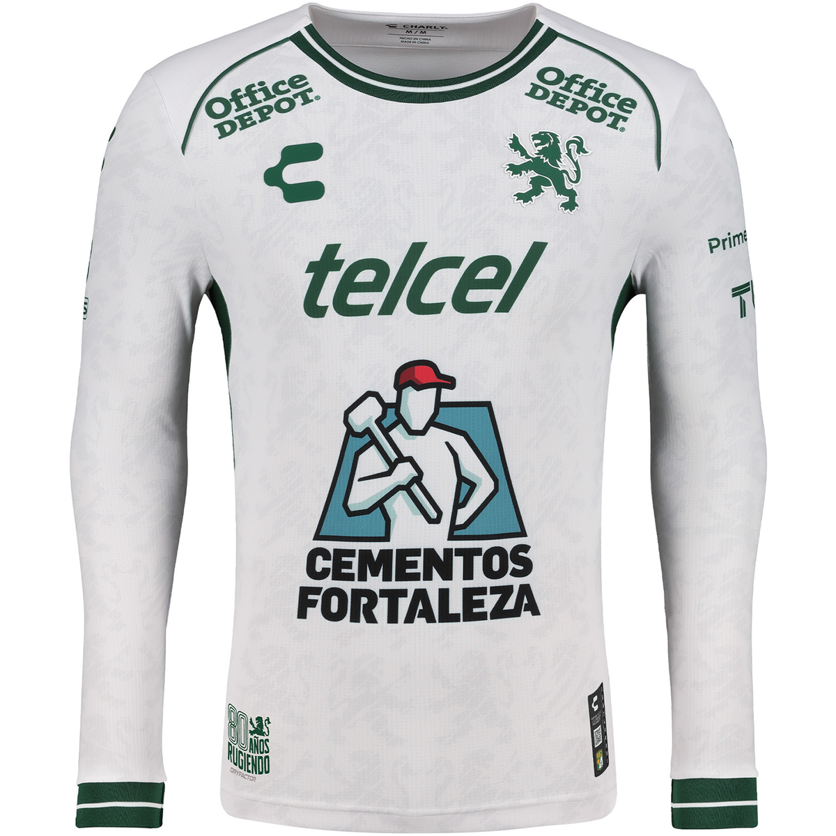 Charly Club León 2024-25 Men’s Long Sleeve Away Stadium Jersey