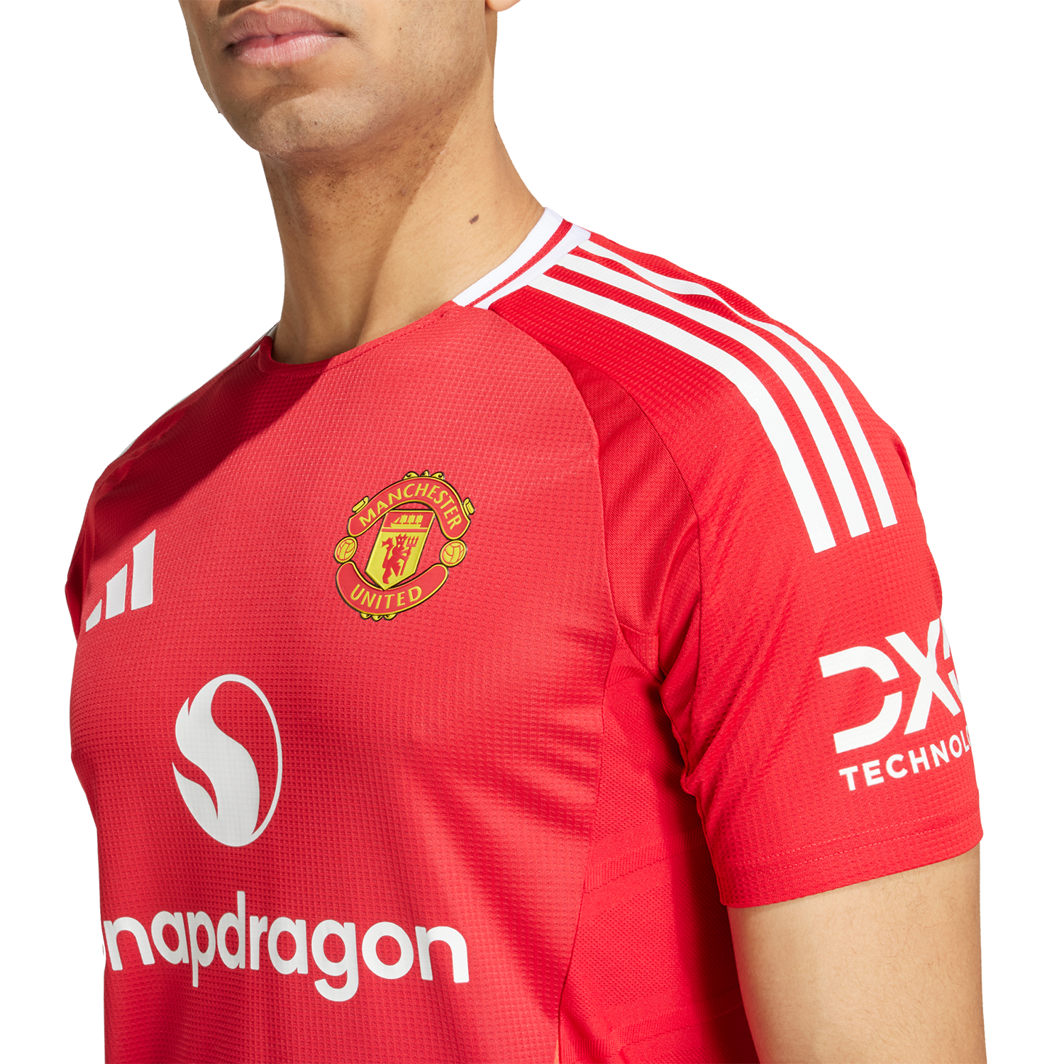 Red manchester united jersey sales