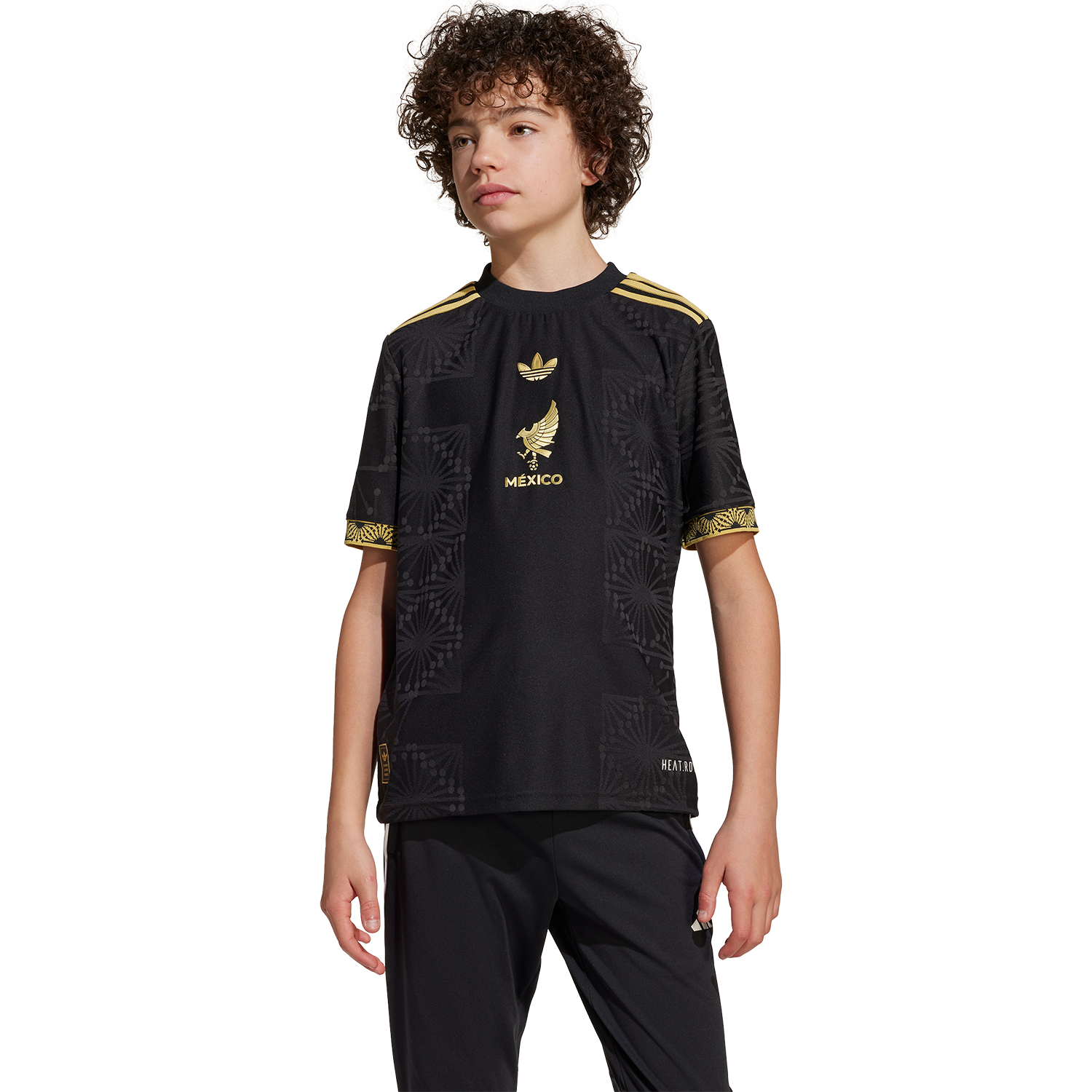 adidas Mexico 2025 Youth México de Oro Short Sleeve Match adidas Mexico 2025 Youth México de Oro Short Sleeve Match