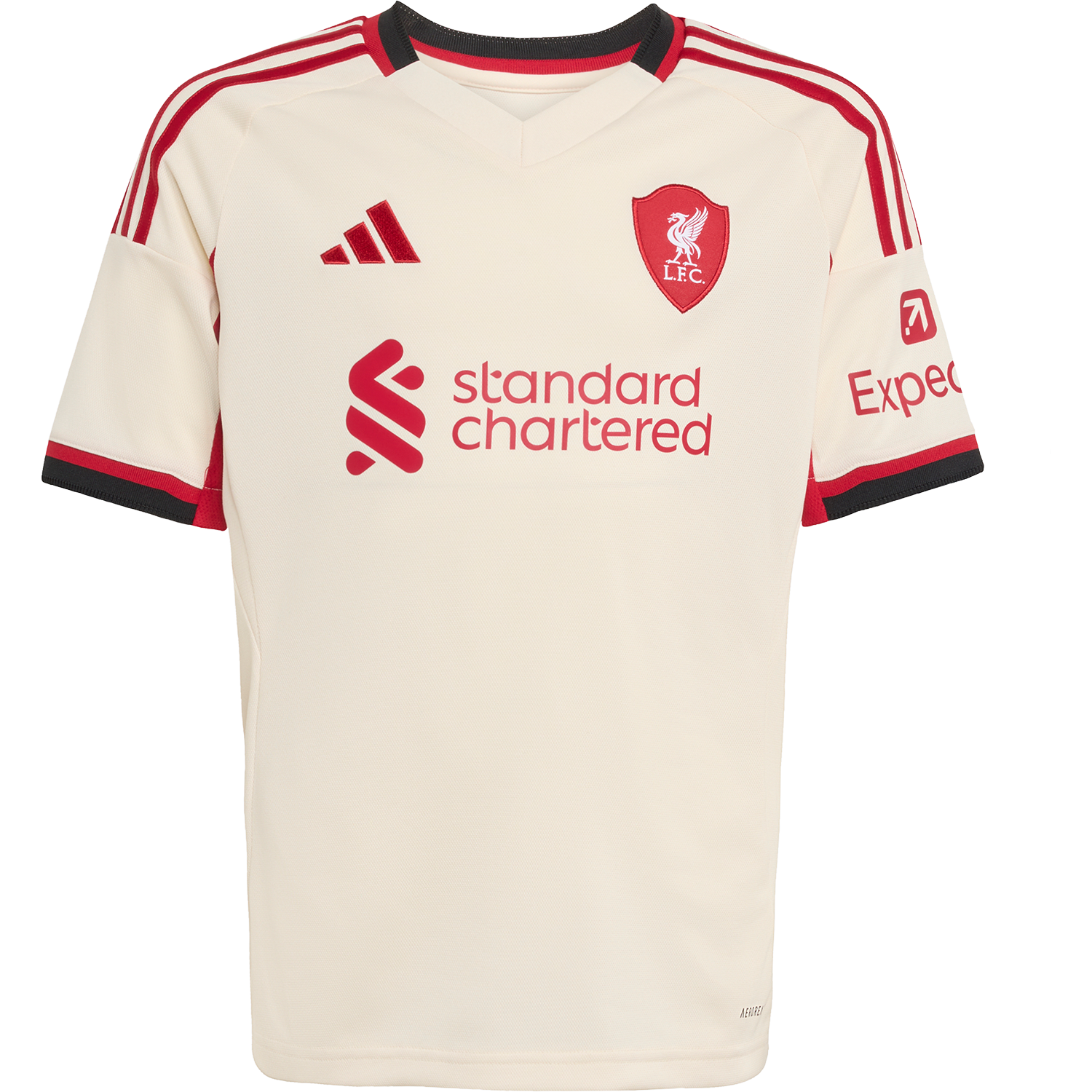 adidas Liverpool FC 25/26 Away Jersey Kids White S