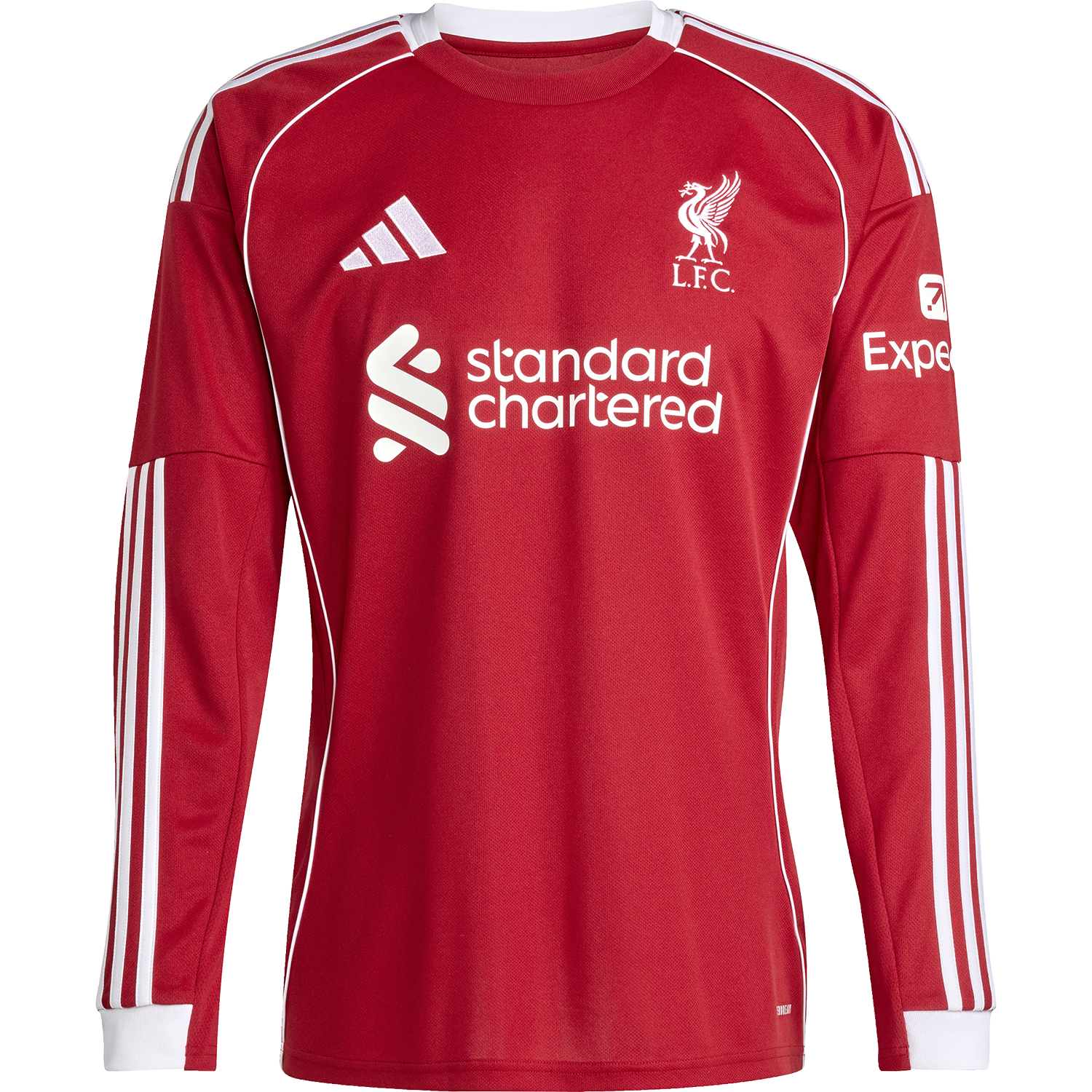 adidas Liverpool FC 2025-26 Men's Home Long Sleeve Stadium
