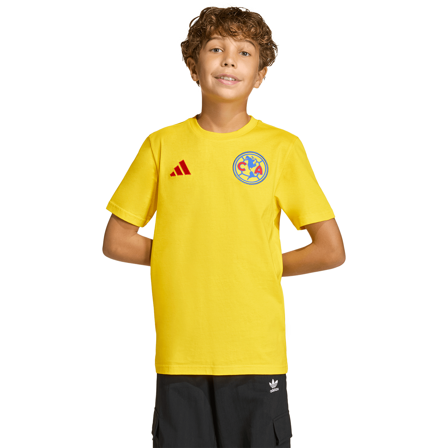 adidas Club America Youth Tee