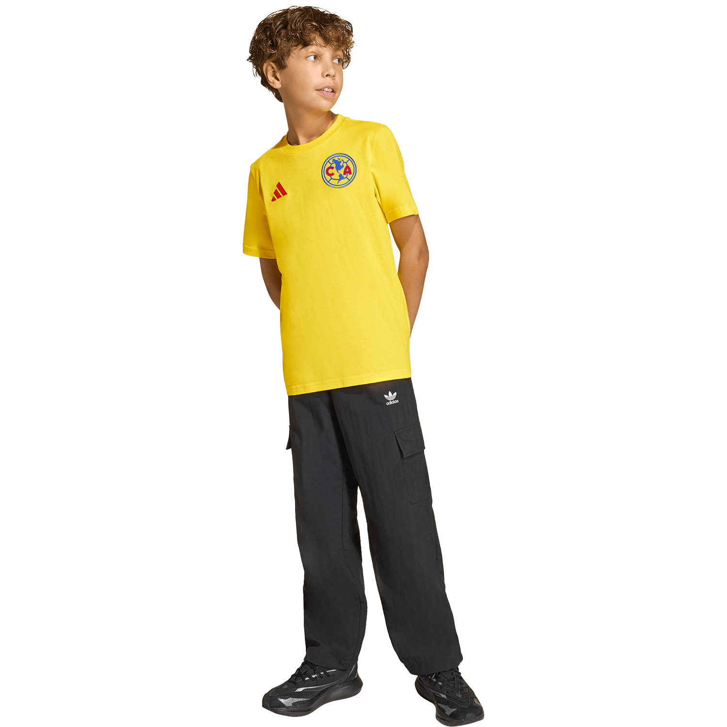 adidas Club America Youth Tee