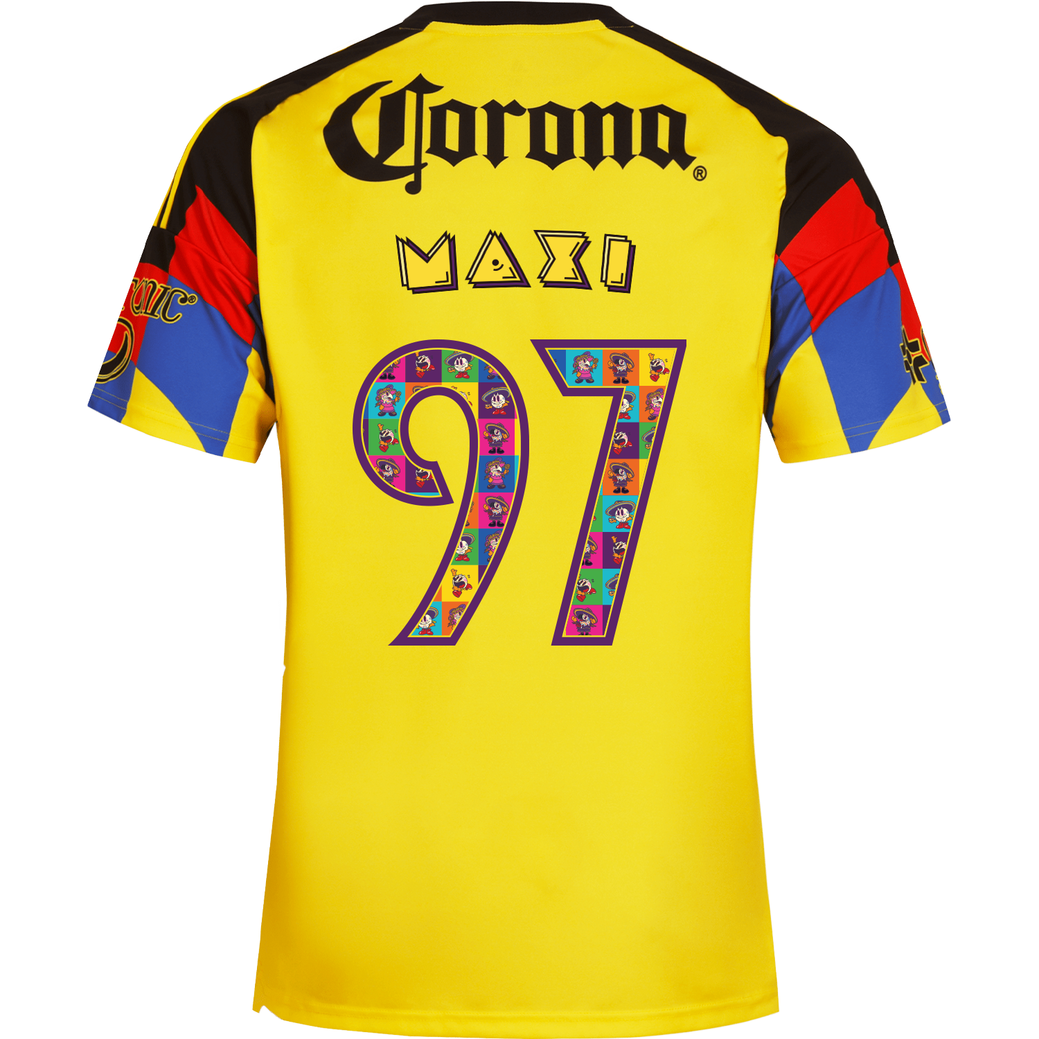 adidas Club América 2025-26 Maxi Home Stadium Jersey (Pac-Man Edition)