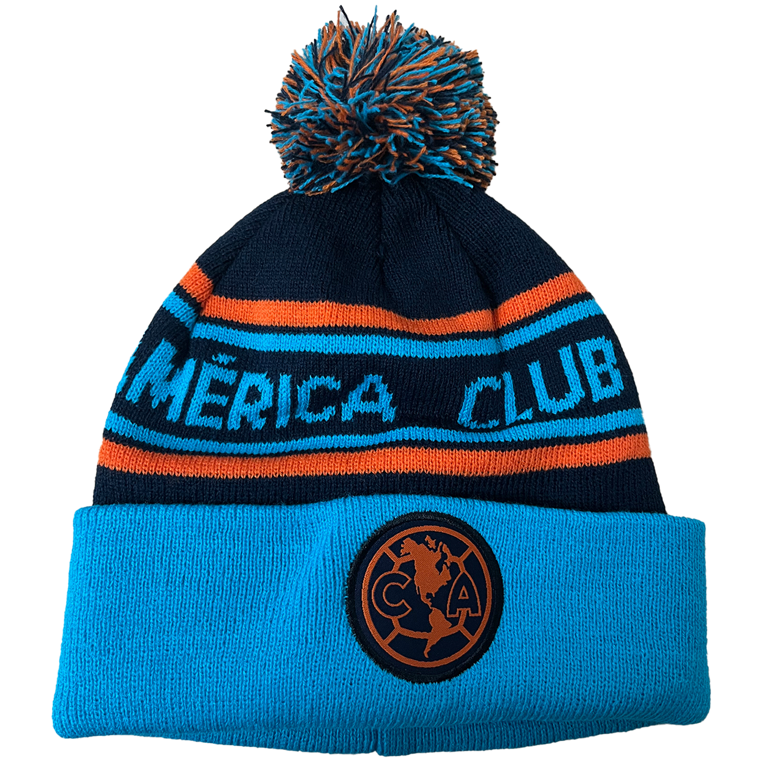 Fan Ink Club America Basics Knit Pom Beanie TUDN Fan Shop