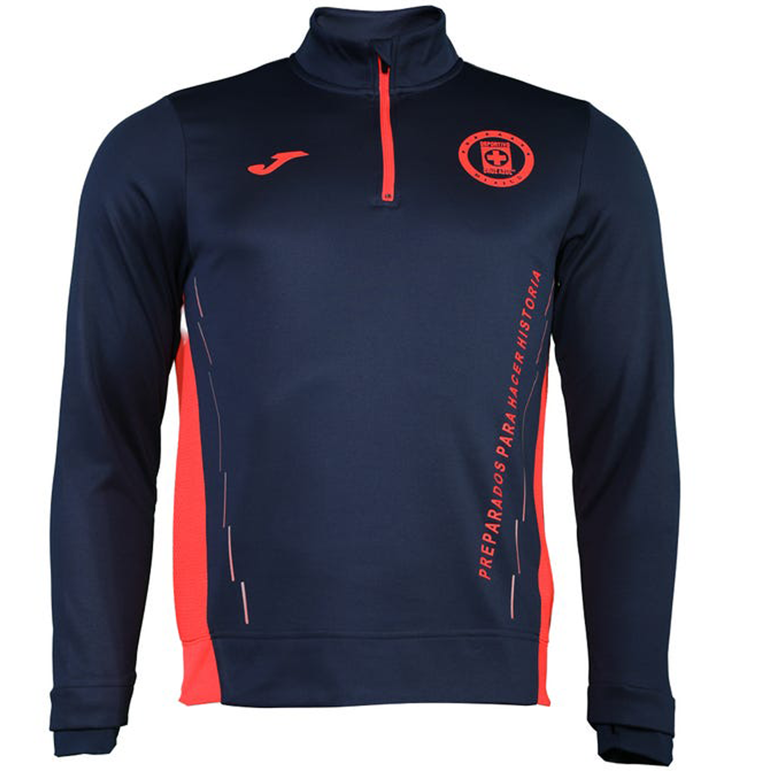 Camiseta de entrenamiento con cremallera de un cuarto para hombre Joma TUDN Fan Shop