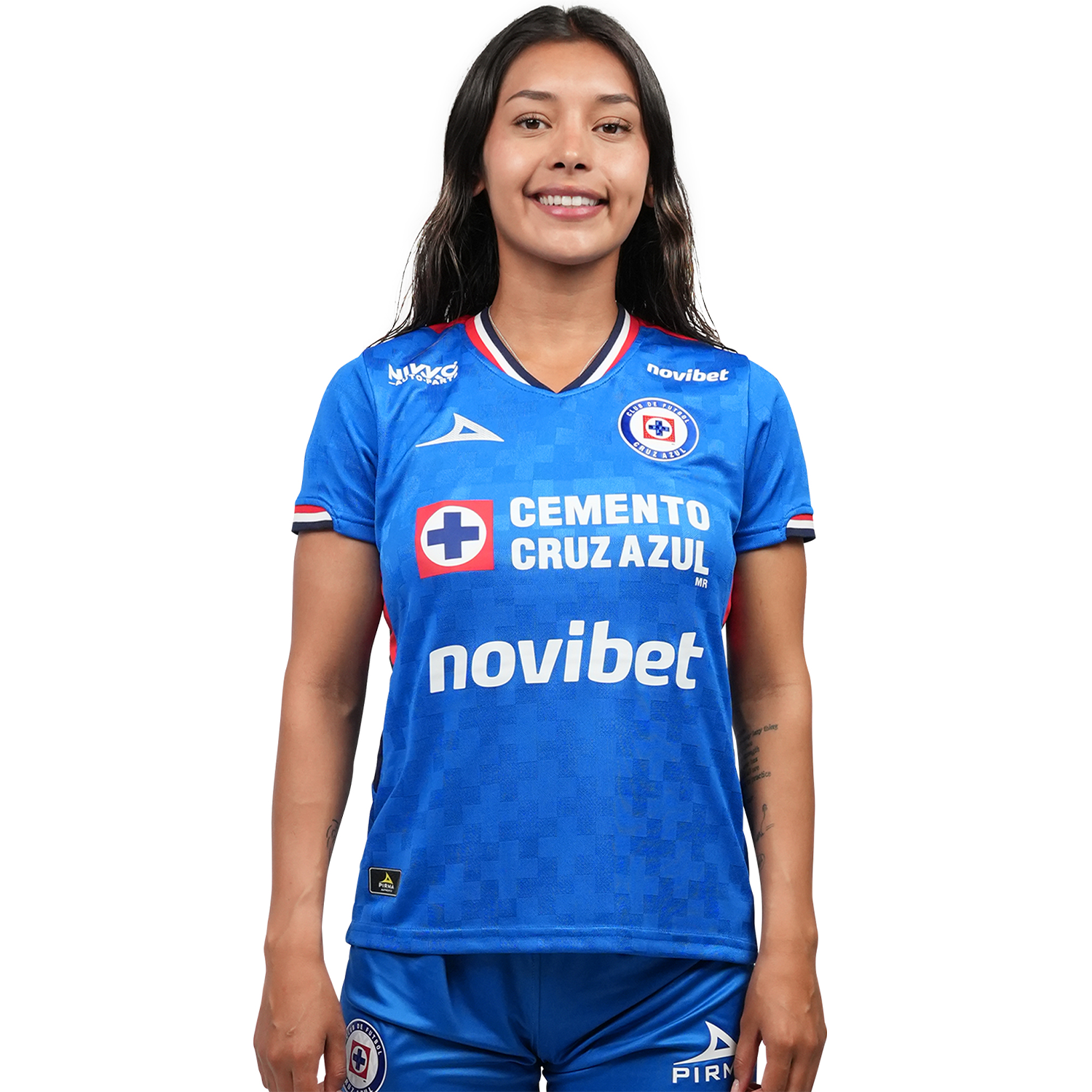 Pirma Jersey Cruz Azul Mujer 2021 Jersey Cruz Azul Local Dama