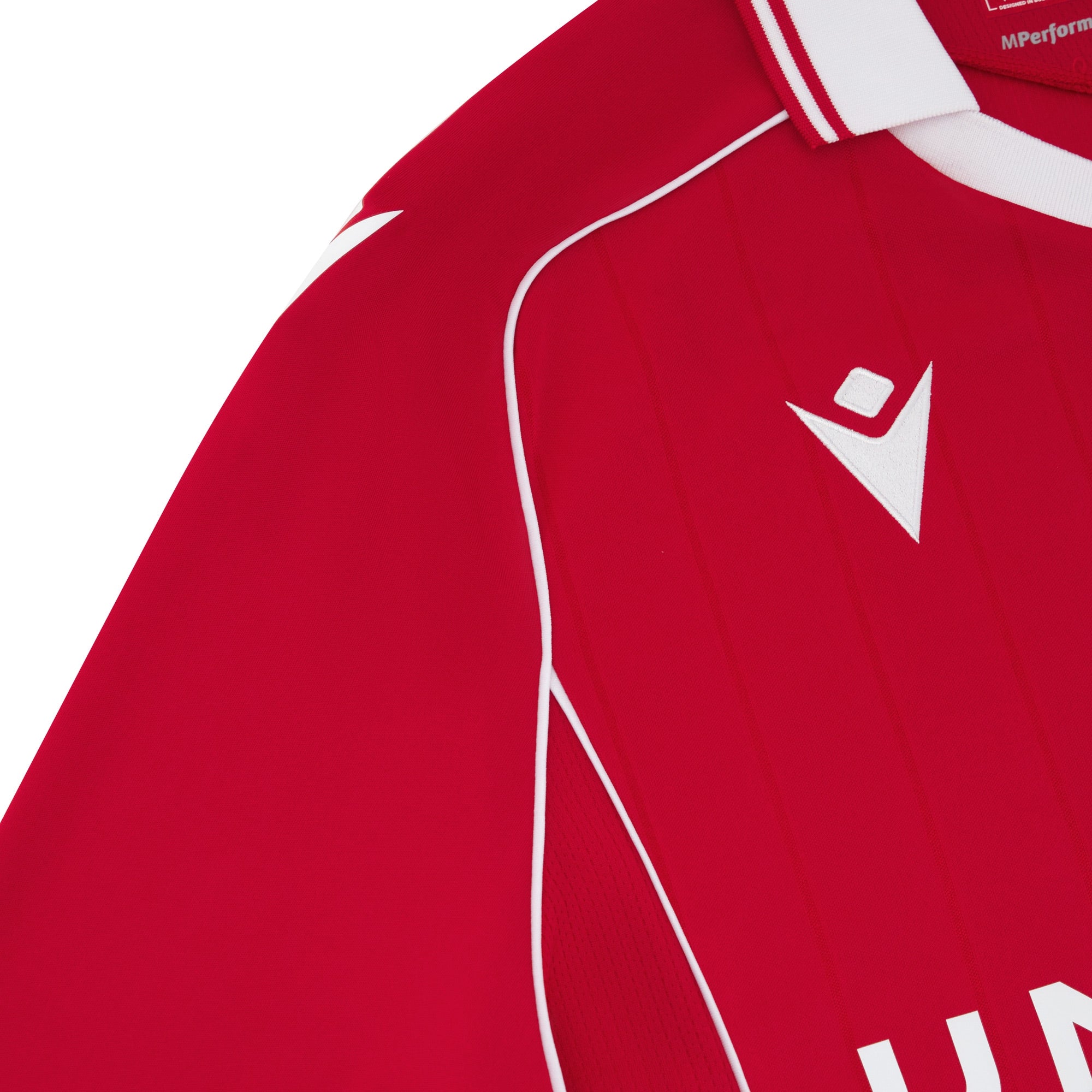 Macron Wrexham AFC 2025-26 Men's Home Long Sleeve Stadium Jersey