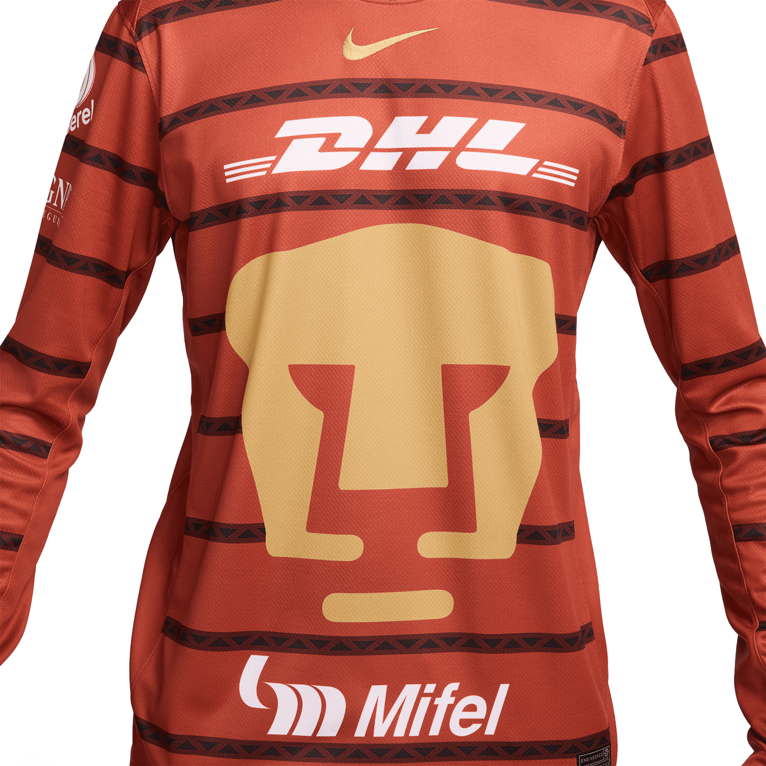 Nike Pumas 2024 25 Men s Long Sleeve Goalkeeper Stadium Jersey TUDN Fan Shop