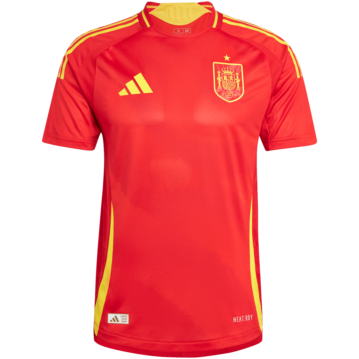 Camiseta adidas Espana 2024 local autentica para hombre TUDN Fan Shop
