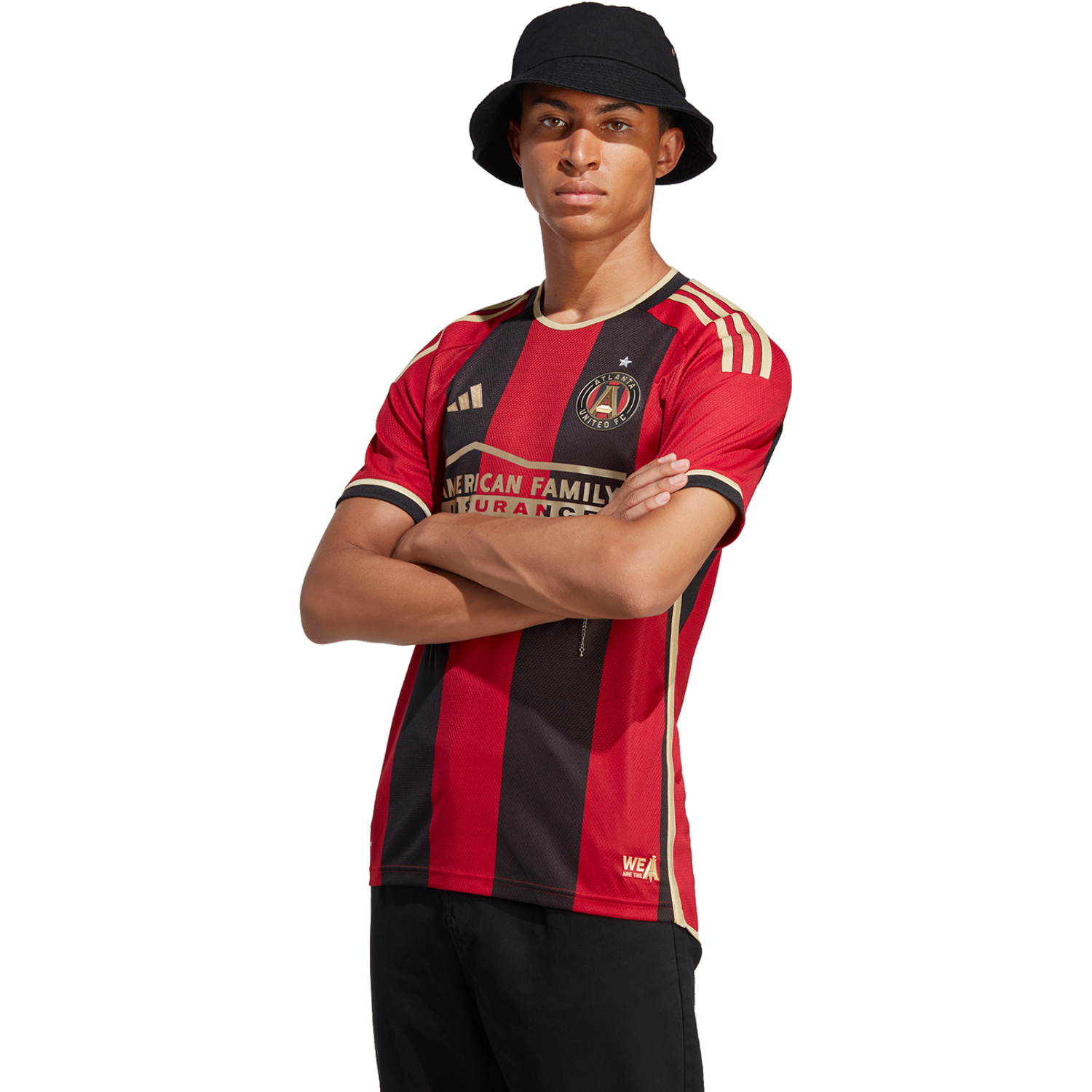 adidas Atlanta United FC 2023 24 Men s Home Authentic Match Jersey TUDN Fan Shop