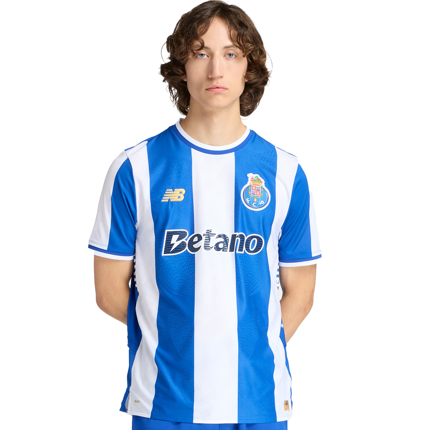 Men's Authentic New Balance FC Porto Home Jersey 25/26