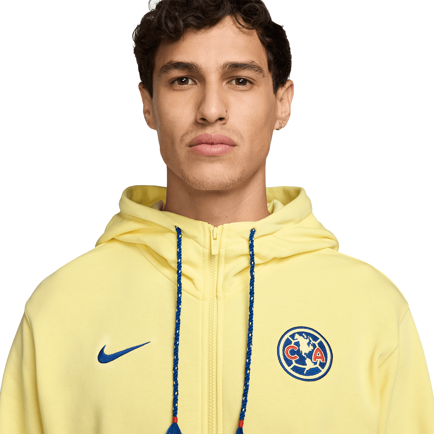 Sudadera con capucha y cremallera completa Nike Club America NSW Club –  TUDN Fan Shop