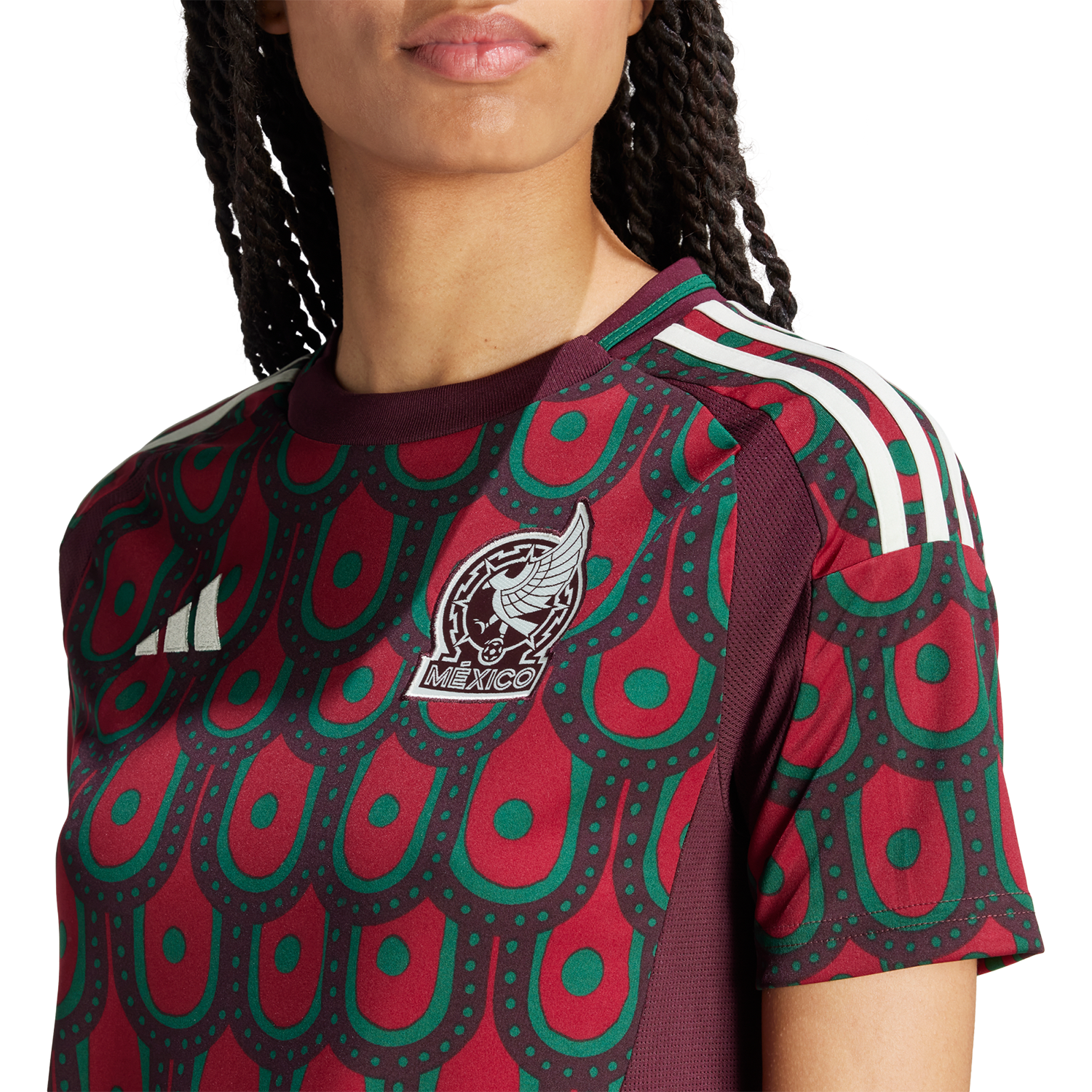 adidas Mexico 2024 Women s Home Stadium Jersey TUDN Fan Shop